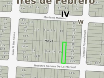 VENTA LOTE 400 MTS. IDEAL INVERSOR. Zona RMI2.