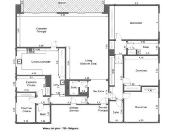 VENTA DEPARTAMENTO 4 AMBIENTES BELGRANO COCHERA