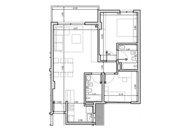 Departamento en venta Almagro en Construcción