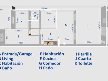 PH 3 Amb con PATIO Y QUINCHO- Villa Ballester