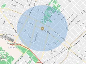 Lote en venta CHACARITA - 821mts VENDIBLES
