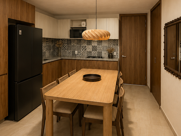 Departamento nuevo en venta en la Colonia Moderna con Terraza