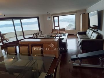 Espectacular departamento con vista al lago y volcanes,  edificio Península Park, Puerto Varas