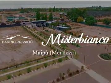 VENTA TERRENO EN B° PRIVADO MISTERBIANCO MAIPU