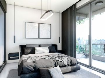 VENTA DEPRATAMENTO POZO UN DORMITORIO CON PARRILLA