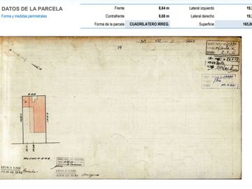 VENTA LOTE EN FLORES.