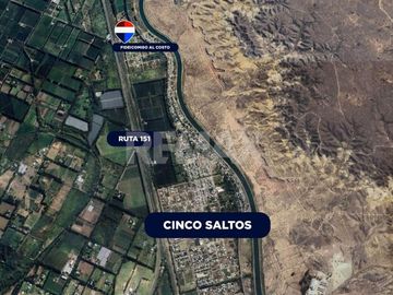 EN VENTA TERRENO 427m2 | CINCO SALTOS