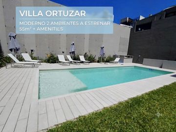 DEPARTAMENTO VENTA 2 AMB VILLA ORTUZAR A ESTRENAR