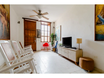CARTAGENA  RENTA CASA AMOBLADA GETSEMANI