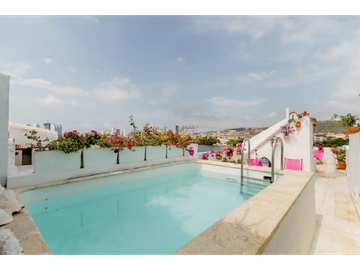 CARTAGENA  RENTA CASA AMOBLADA GETSEMANI