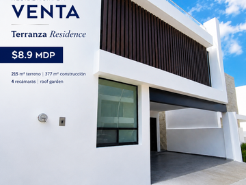 Residencia premium en Terranza Residence con roof garden, 377 m² de construcción y ubicación exclusiva