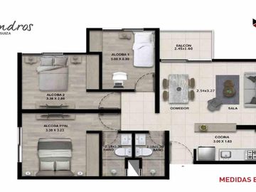 APARTAMENTO EN VENTA / BAJA SUIZA / MANIZALES