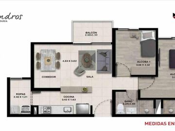 APARTAMENTO EN VENTA / BAJA SUIZA / MANIZALES