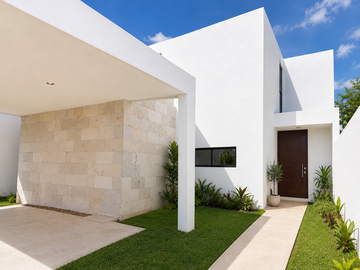 CASA EN VENTA MERIDA, CHOLUL, PRIVADA XCANATUN, MOD CIPRES, ENTREGA INMEDIATA