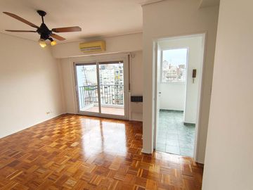 Departamento 2 ambientes Alquiler Caballito Balcon