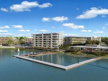 VENTA LOTE AL LAGO BARRIO ORILLAS PUERTOS FINANCIA