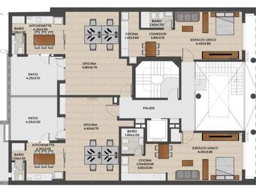 Venta departamento 1 dormitorio con balcon