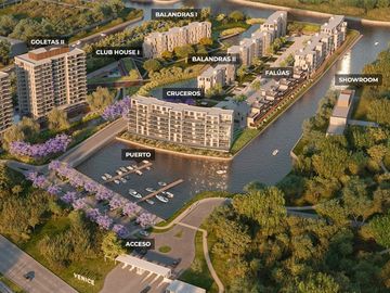 VENTA DPTO 4 AMB AMARRA RIO COCHERA VENICE TIGRE