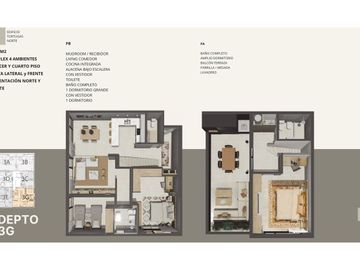 ALQUILER DEPTO DUPLEX 4 AMB TORTUGAS NORTE PILAR