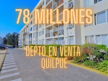 Departamento en venta  en QUILPUÉ