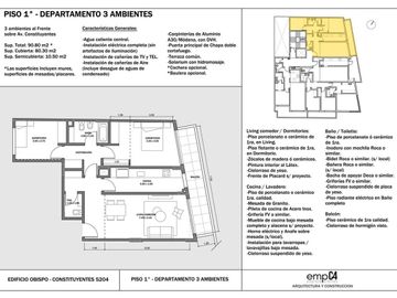 Venta Pozo Depto 3 Amb V. Pueyrredón 84 cuotas