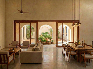 CASA EN VENTA MERIDA, CLUB DE GOLF LA CEIBA, 1 PLANTA, ENTREGA INMEDIATA.