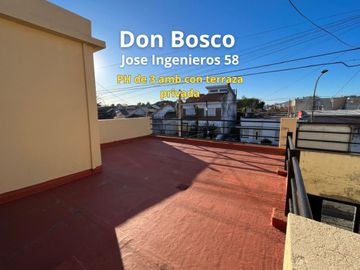 Venta PH de 3 amb con Terraza Privada en Don Bosco