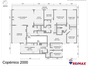 Alquiler dpto 6 amb amoblado en La Isla balcon