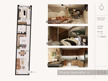 VENTA DEPARTAMENTO QUINTA SECCIÓN. POZO