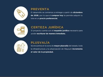 Preventa Lote Règimen Condominio Merida 8min Playa