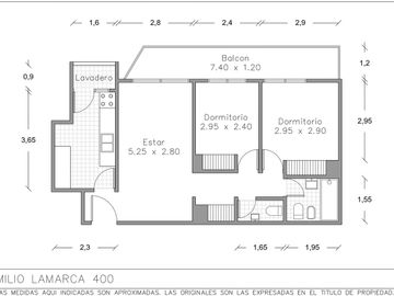 VENTA DEPARTAMENTO TRES AMBIENTES EN FLORESTA