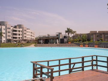 ALQUILER DEPTO 3AMB C/JARDIN AMOBLADO LAGOON PILAR