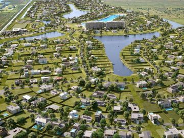 Lote en venta en Hudson Lagoon de  883 m2 al canal