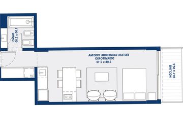 VENTA DEPTO MONOAMBIENTE BELGRANO R FULL AMENITIES