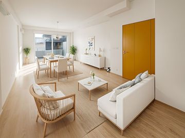 DEPARTAMENTO ALQUILER 2 AMBIENTES CON COCHERA