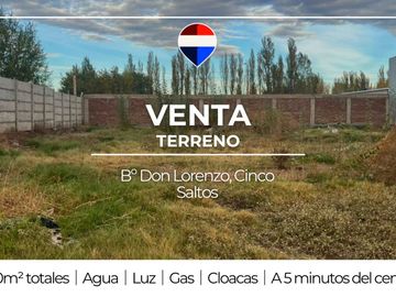 VENTA TERRENO CINCO SALTOS