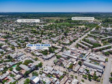 VENTA LOCAL COMERCIAL + CASA DOS DORMITORIOS