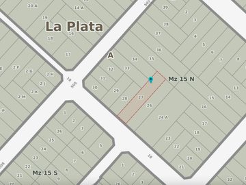 TERRENO EN VENTA EN GONNET 500 m2