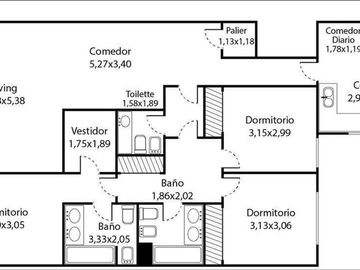 VENTA 4 AMB COCHERA BAULERA Y DEP VILLA CRESPO
