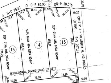 TERRENO EN VENTA ESCOBAR 3 HECTAREAS RUTA 25