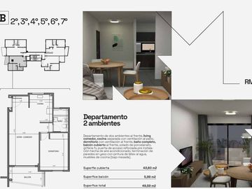 VENTA DEPTO 2 AMB CIUDADELA EN POZO FINANCIACIÓN