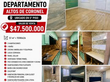 VENTA DE DEPARTAMENTO EN ALTOS DE CORONEL
