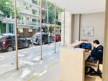 Alq ofic Recoleta Mono divisible edif Premium Seg