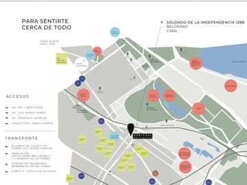 VENTA MONOAMB AMENITIES A ESTRENAR CAÑITAS PALERMO