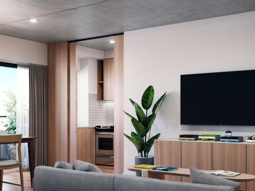 Venta monoambiente con balcon en Saavedra
