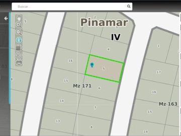 LOTE EN VENTA PINAMAR BARRIO NAYADES EN ALTURA