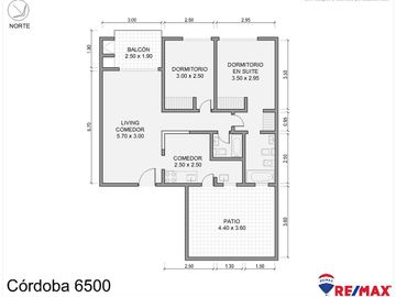 VENTA DEPTO 3 AMB EN COLEGIALES CON BALCON Y PATIO