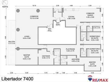 VENTA DEPARTAMENTO 5 AMB + DEP TORRE BELLINI NUÑEZ