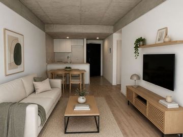 VENTA DPTO 2 AMB CON HABITACION EN SUITE LUMINOSO