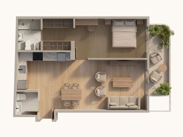 VENTA DEPTO 2 AMB CON BALCÓN. POZO. FINANCIACIÓN